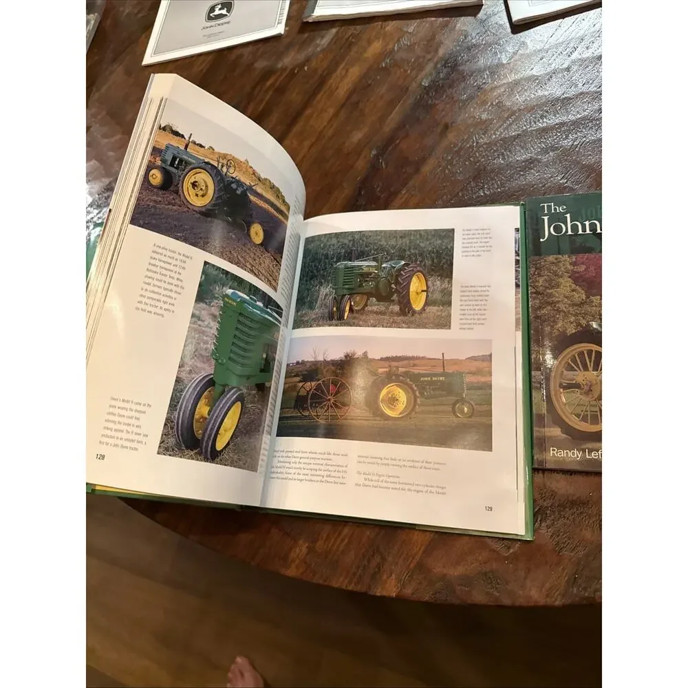 John Deere Tractor Book Lot (3) Letter Series 1923-1954, How to Restore, History